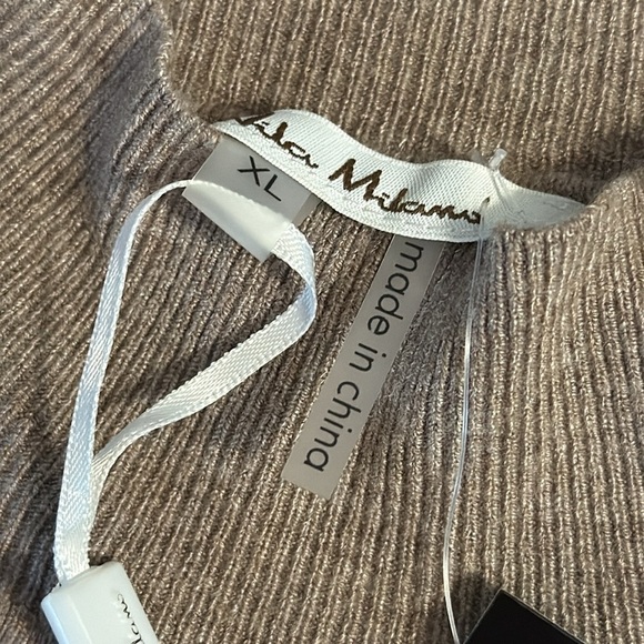 Vila Milano Ribbed Beige Sweater NWT - Picture 6 of 7